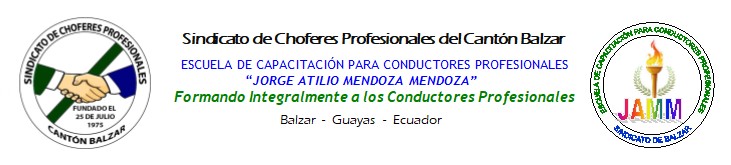 SINDICATO DE CHÓFERES  BALZAR Logo